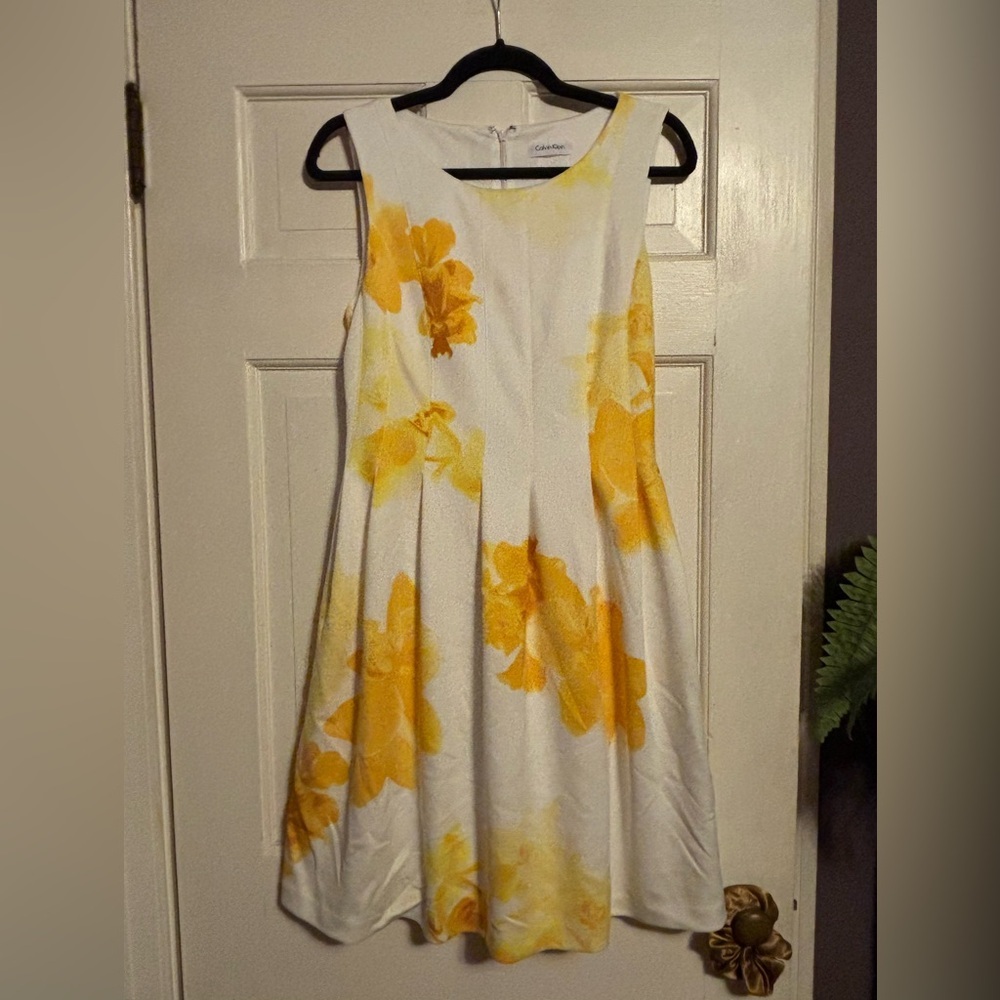 Calvin Klein floral dress